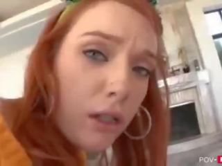 Redhaired femme fatale really loves to get fucked from behind - Pov-porn.net