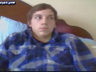 Isin twink whit prick and ball cepet on cam