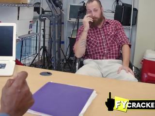 Bearded Gay guy Gets His Dark Asshole Demolished By desiring Director