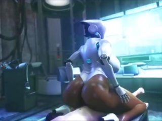 Big Booty Robot Gets Her Big Ass FUCKED - Haydee SFM dirty film Compilation Best of 2018 (Sound)