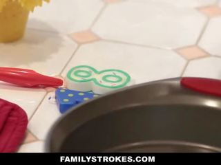 FamilyStrokes - Fucking My Dad While Mom Cooks