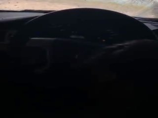Car washing prick sucking