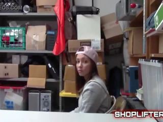 שובבי shoplifting strumpet חנות מלוכלך סרט