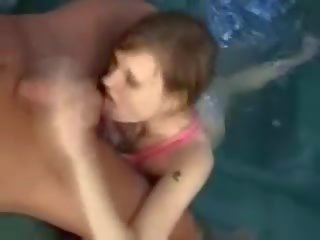 Marvellous marvellous czech teen fucked at a pool by bitchyporn(dot)co