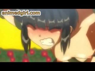 Bundet opp hentai hardcore faen av shemale anime film